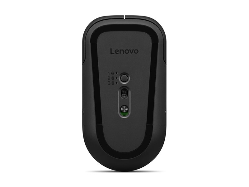 Lenovo Pro Plus 6050 - Maus - Multi-Mode - optisch - 6 Tasten - kabellos - Bluetooth 5.3, 2.4 GHz - kabelloser Empfänger (USB)