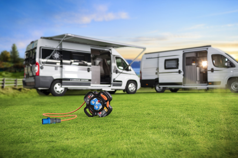 Brennenstuhl 1169730101 - Schwarz - Kunststoff - 5 AC-Ausgänge - Gerade - 10 m - IP44, Ansicht 4