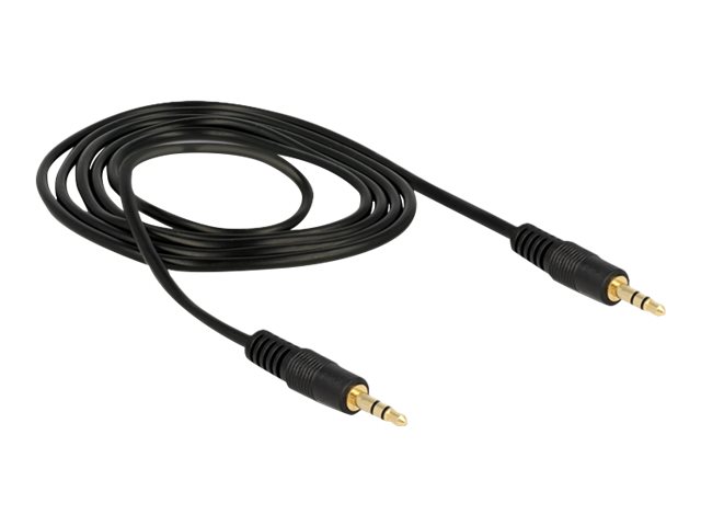 Delock Audiokabel - mini-phone stereo 3.5 mm männlich zu mini-phone stereo 3.5 mm männlich