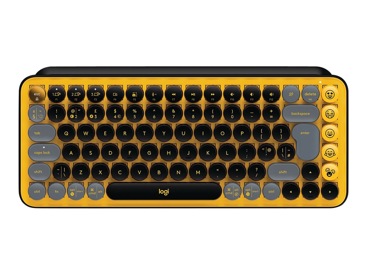 Logitech POP Keys - Tastatur - kabellos - Bluetooth LE Bluetooth 5.1