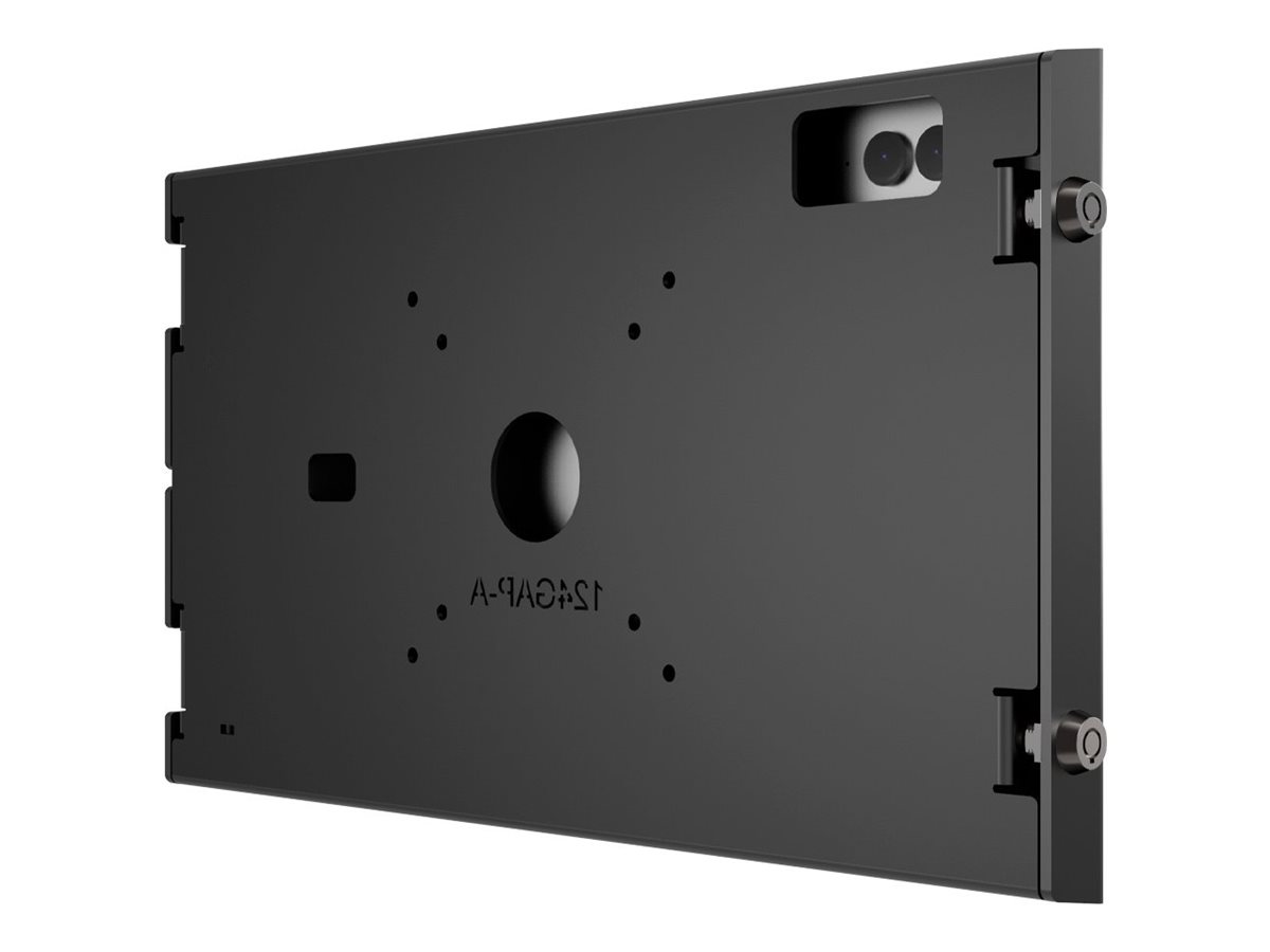 Compulocks Galaxy Tab S9+/S9FE+ 12.4" Apex Secured Enclosure Wall Mount - Gehäuse - tragbare, freiliegende Front-/Rückkamera und Sensoren - für Tablett - verriegelbar - Metallrahmen - Schwarz - Bildschirmgröße: 27.9 cm (12.4")