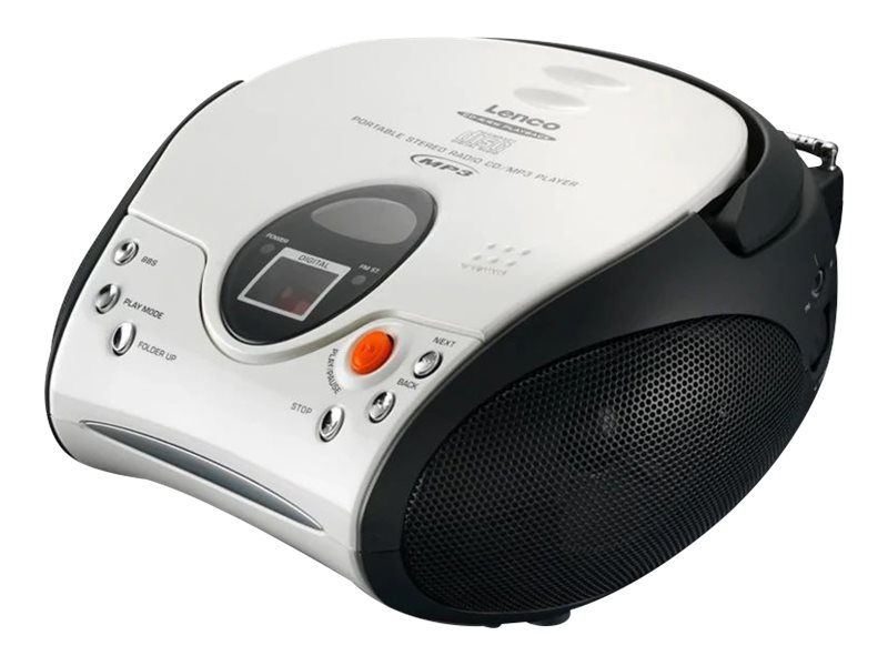 Lenco SCD-24 - Ghettoblaster - 2 Watt - Schwarz, Ansicht 2