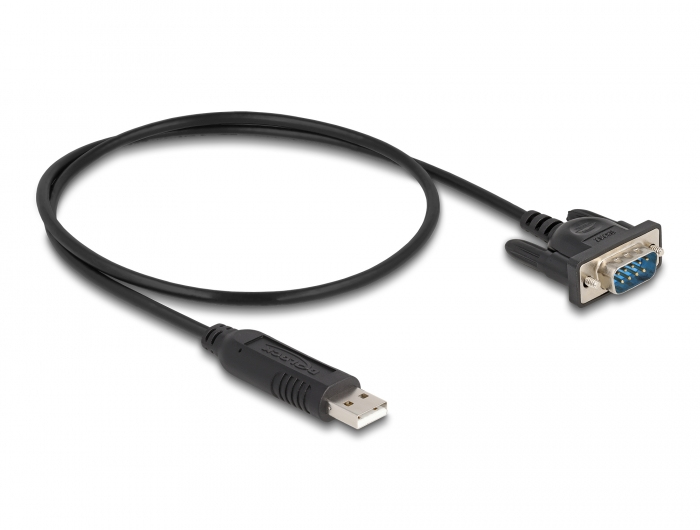 Delock Kabel USB / seriell - USB (M) zu DB-9 (M), Ansicht 3