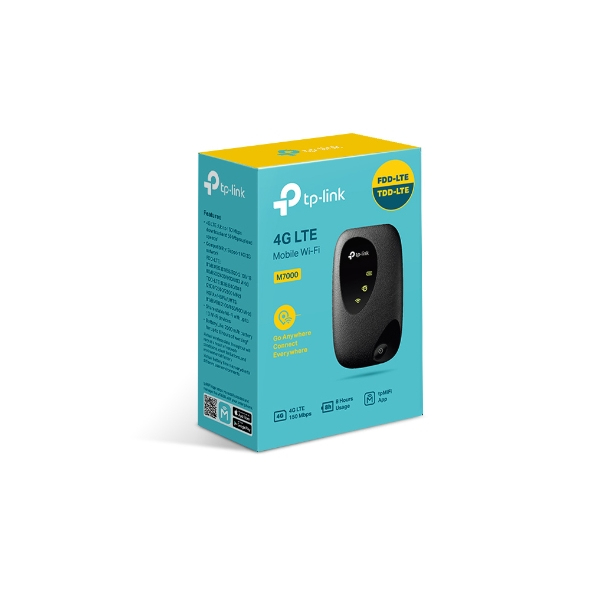 TP-LINK M7010 V1 - Mobiler Hotspot - 4G LTE - 150 Mbps, Ansicht 3