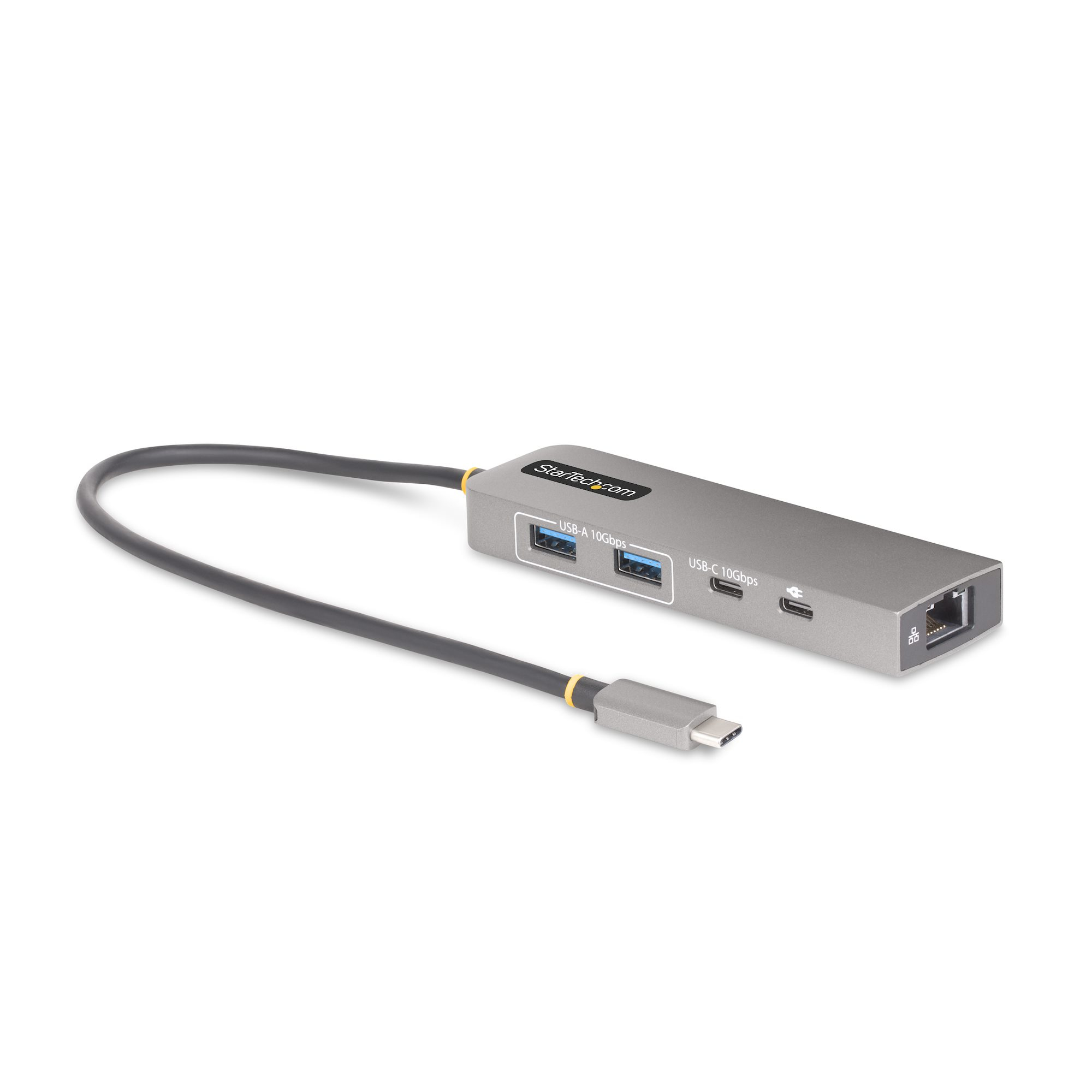 StarTech.com 3-Port USB-C Hub 2.5Gbps Ethernet 100W PD Pass-Through 10Gbps 2x USB-A/1x Mini - Digital/Daten