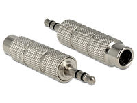 Delock Audio-Adapter - Stereo-Stecker weiblich zu mini-phone stereo 3.5 mm männlich