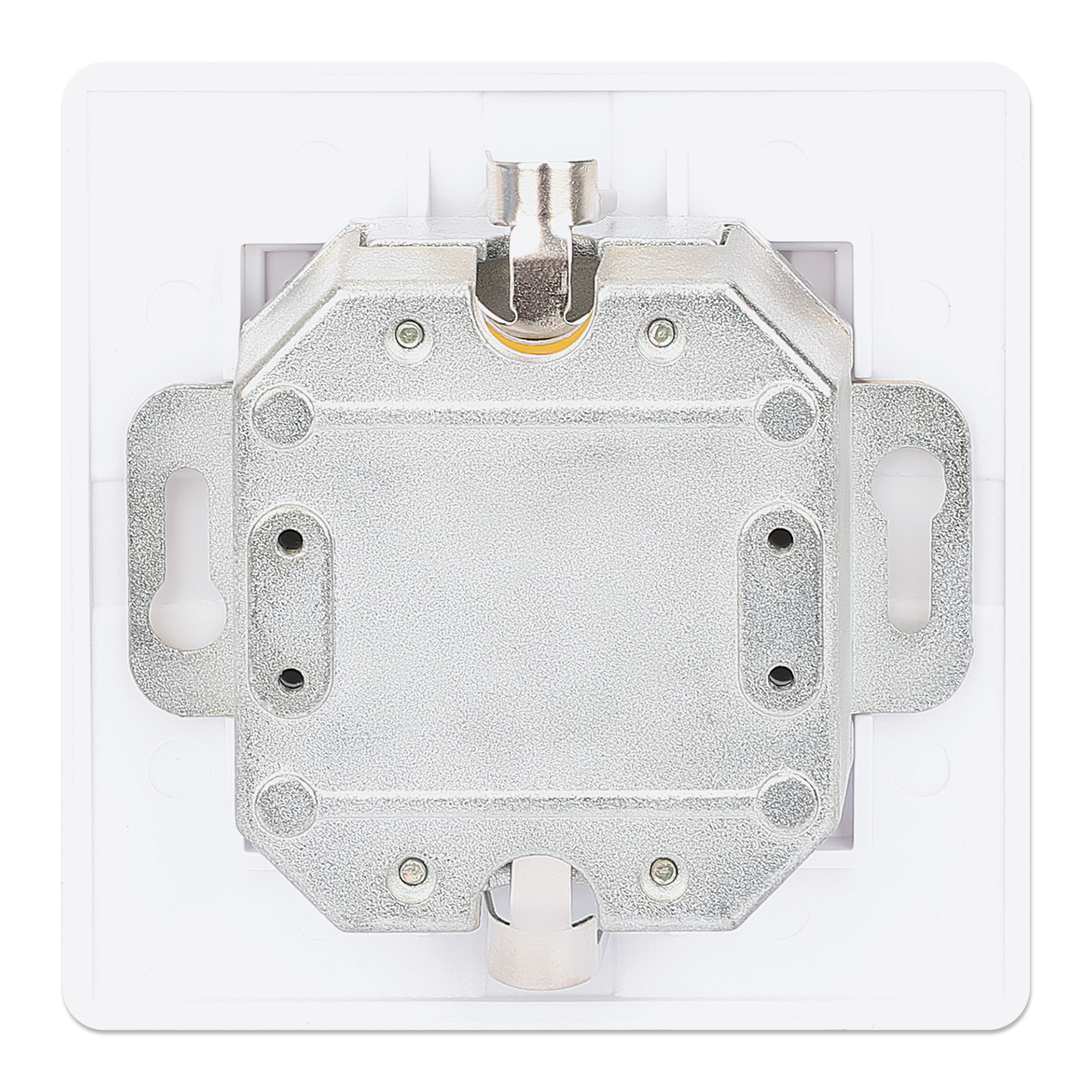 IC Intracom Intellinet - Wandplatte - Cat6 10G - mit Beschriftungsfenster, Ansicht 2