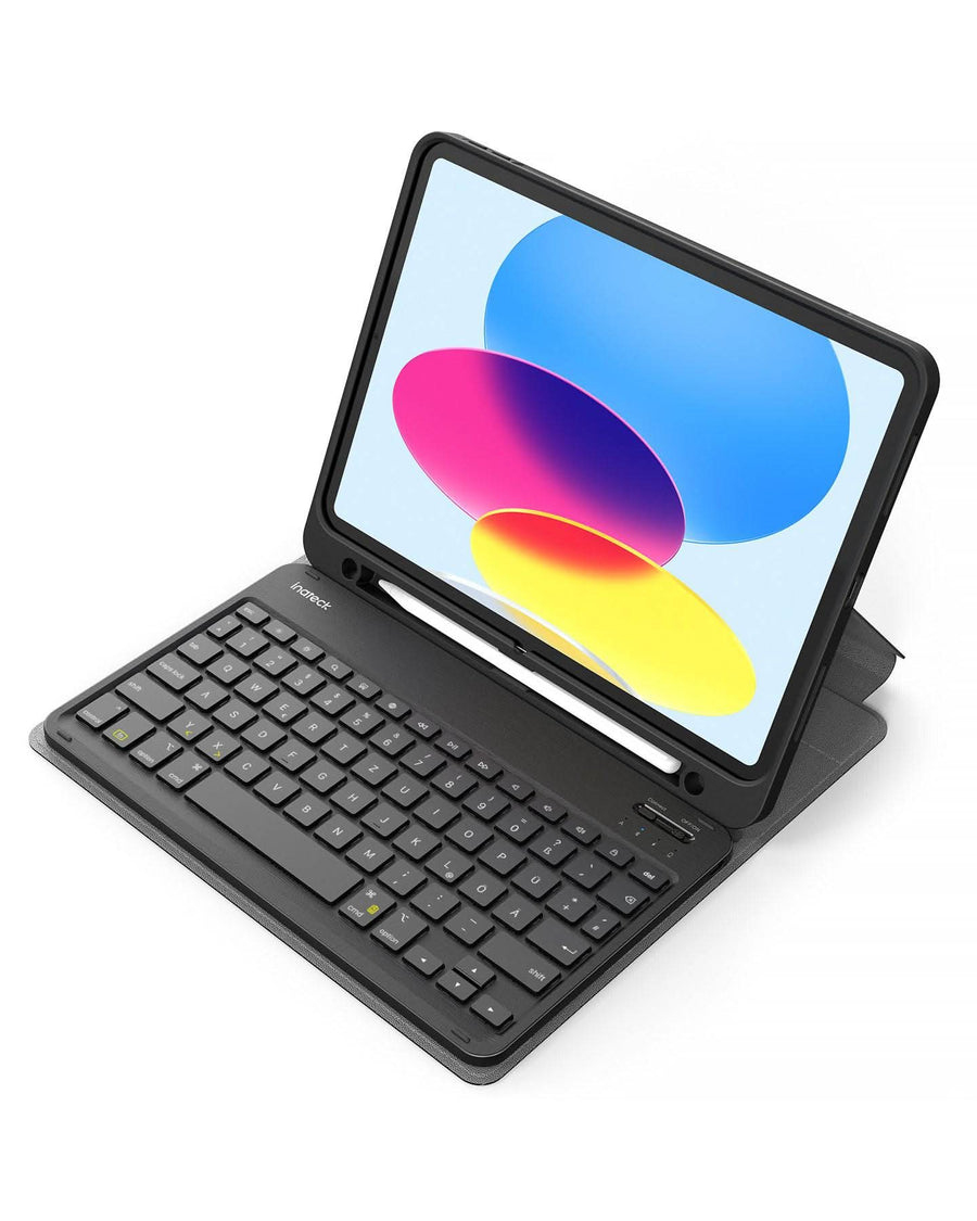 Inateck Keyboard iPad 11 black 10th Gen. Compatible - Tastatur - TL: Deutsch, QWERTZ, Ansicht 2