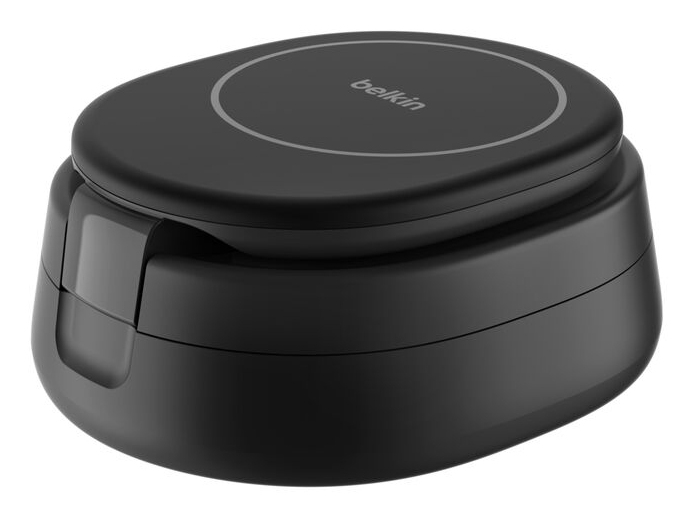 Belkin BoostCharge - Kabelloses Ladegerät - 3-in-1, magnetic, compact + AC-Netzteil, Ansicht 4