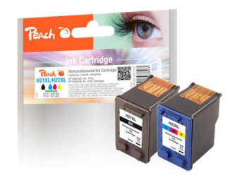 Peach Multi Pack - 2er-Pack - mit hoher Kapazität - Schwarz Farbe (Cyan Magenta Gelb)