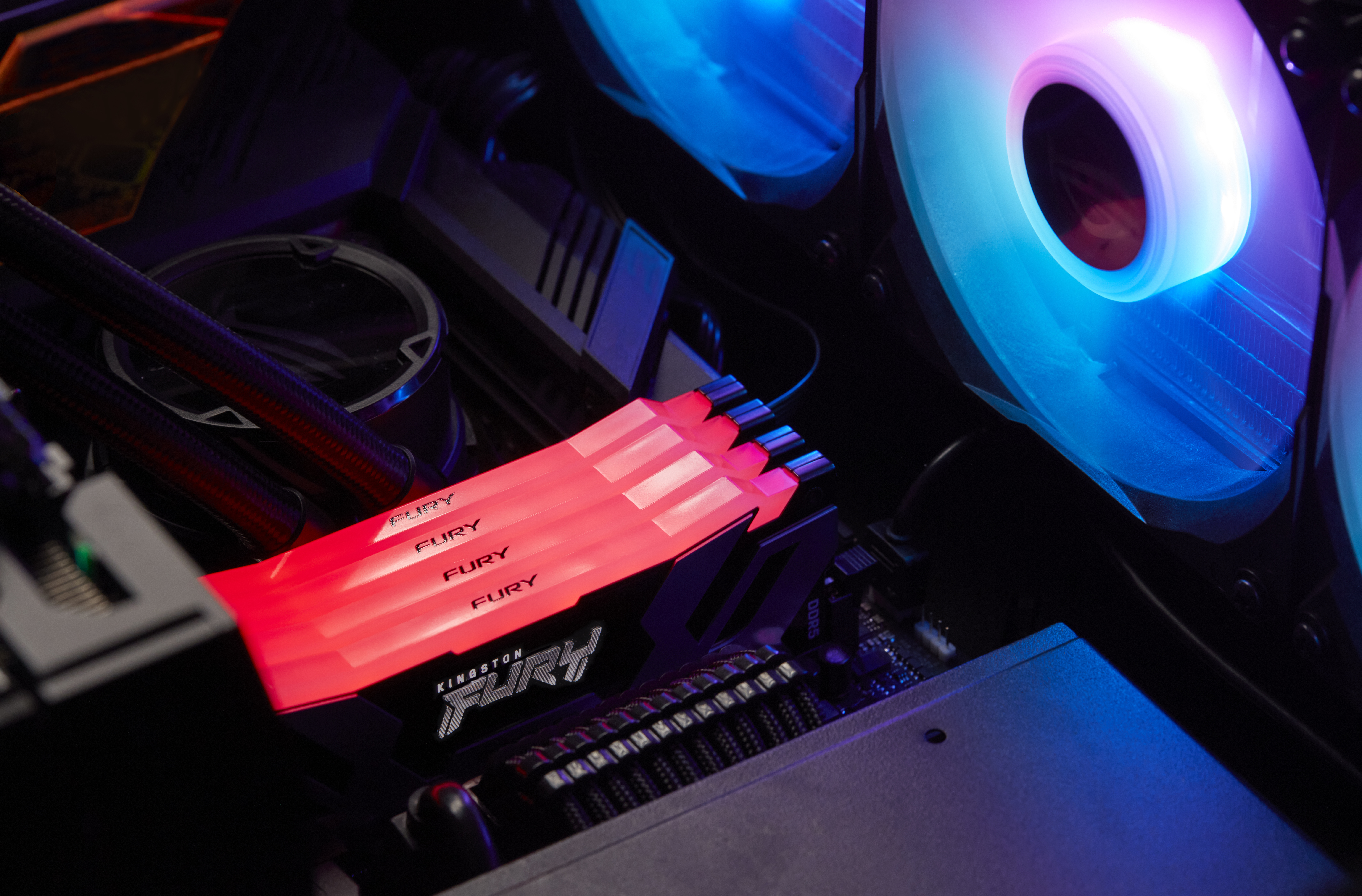Kingston FURY Renegade RGB - DDR5 - Kit - 32 GB: 2 x 16 GB, Ansicht 3