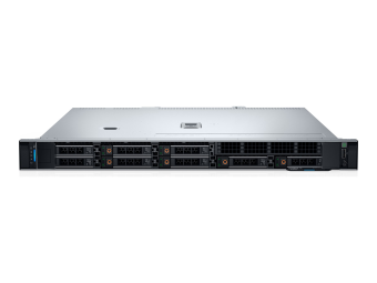 Dell PowerEdge R360 - Server - Rack-Montage - 1U - 1-Weg - 1 x Xeon E-2434  3.4 GHz - RAM 16 GB - SAS - Hot-Swap 6.4 cm (2.5)