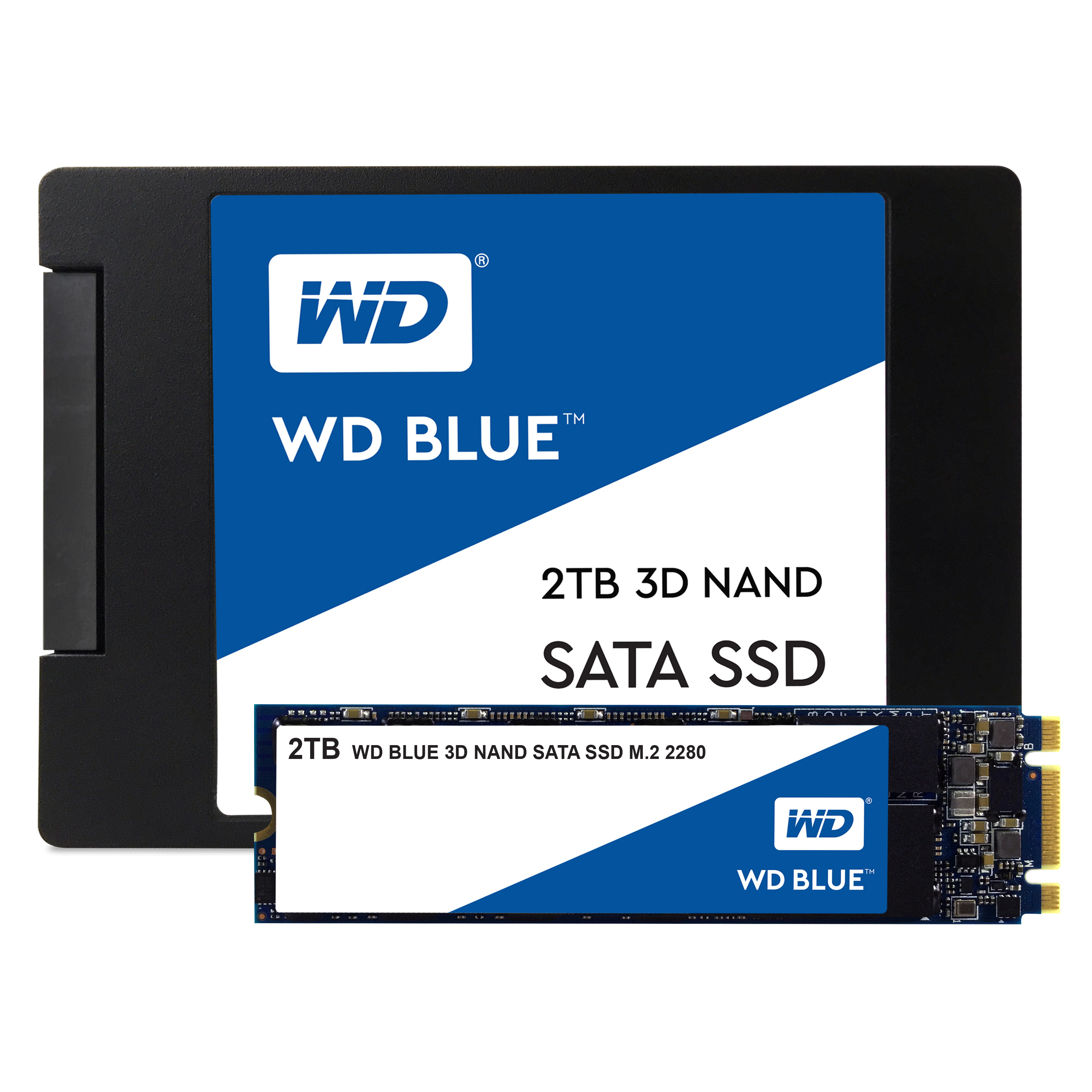 WD Blue 3D - 2048 GB - 2.5&quot; - 560 MB/s - 6 Gbit/s
