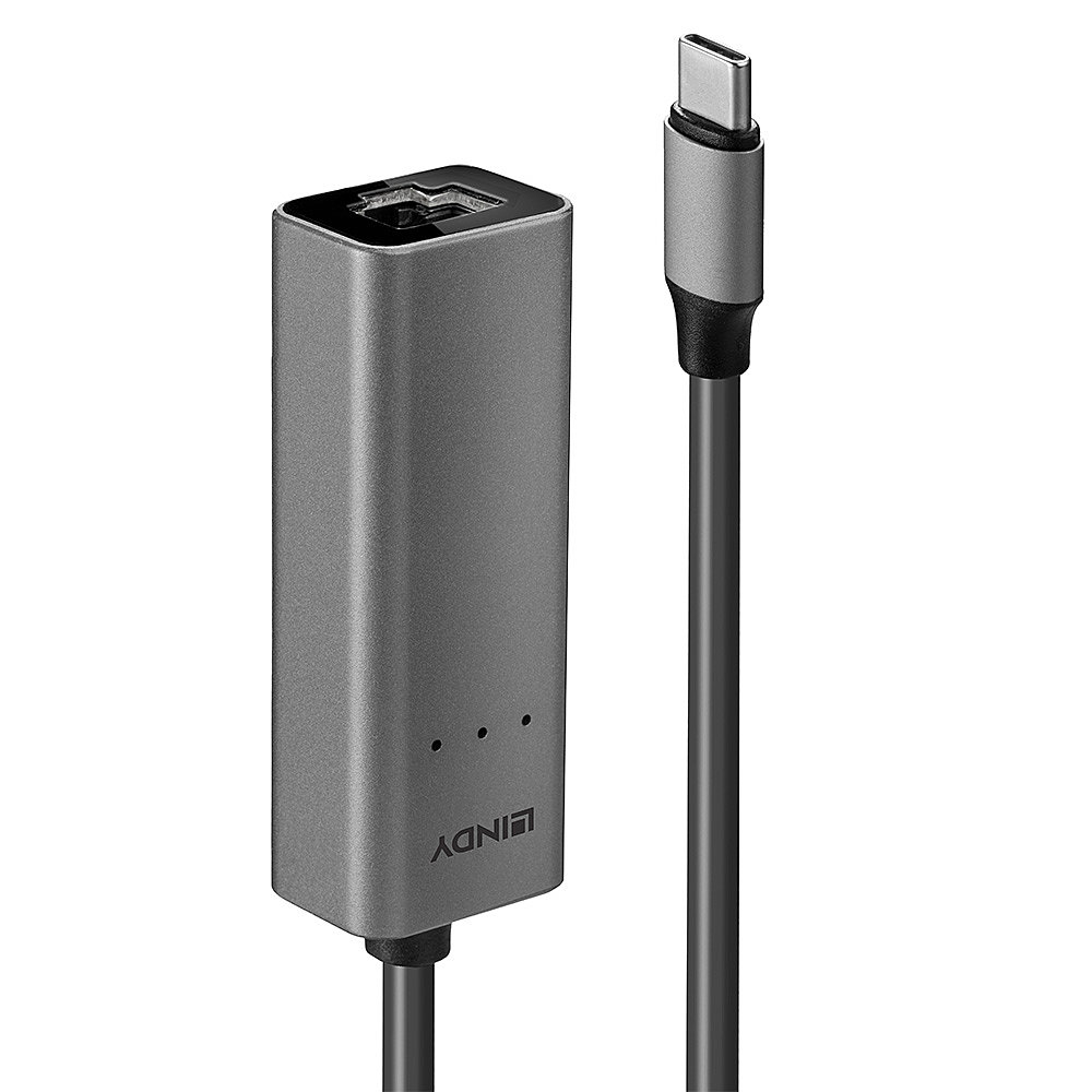 Lindy Netzwerkadapter - USB-C 3.1 - 10M/100M/1G/2,5 Gigabit Ethernet, Ansicht 5