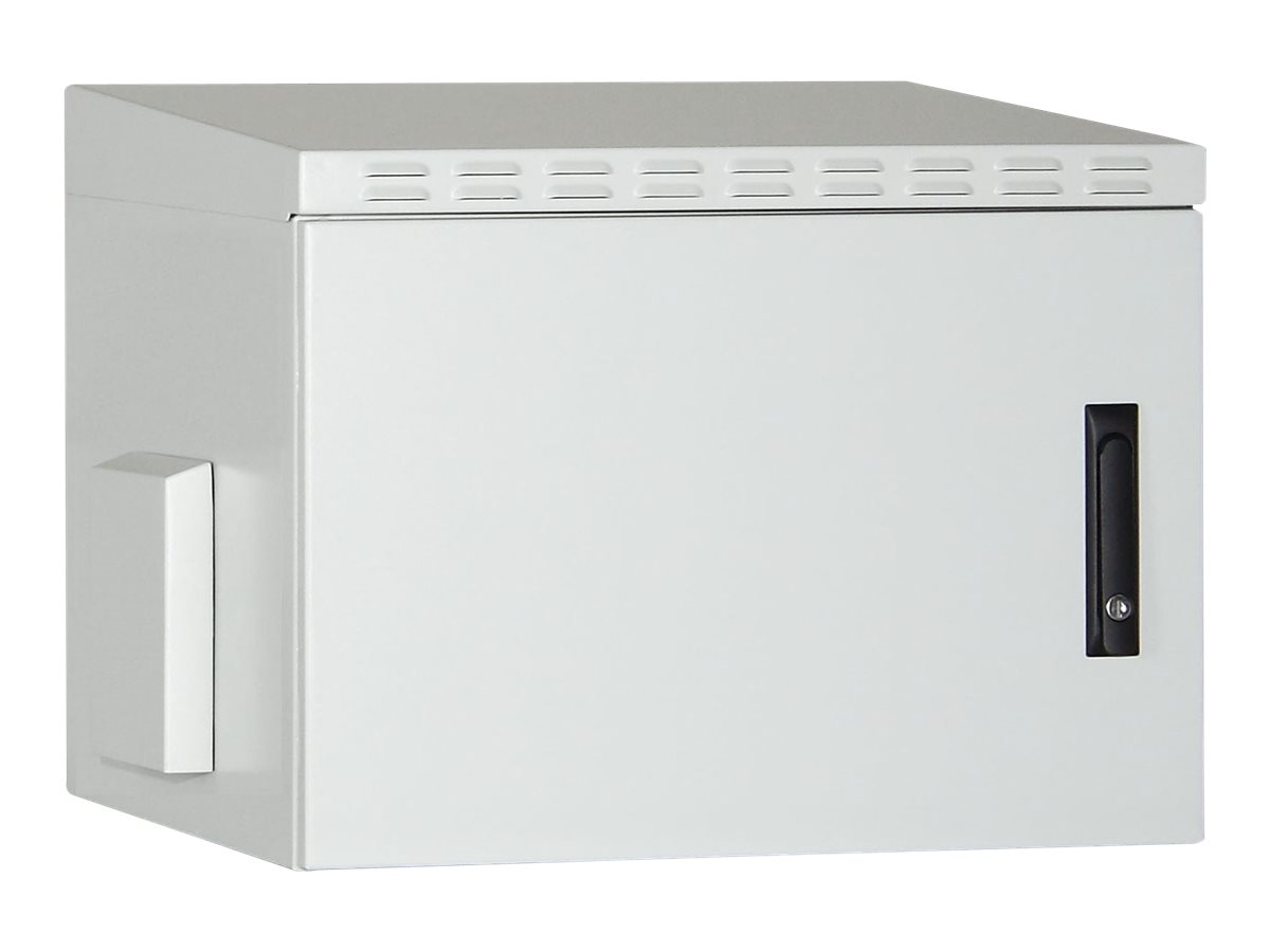 DIGITUS Professional - Gehäuse - geeignet für Wandmontage - Hellgrau RAL 7035 - 16U - 48.3 cm (19)
