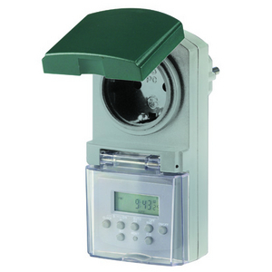 REV Timer Udendørs Grå