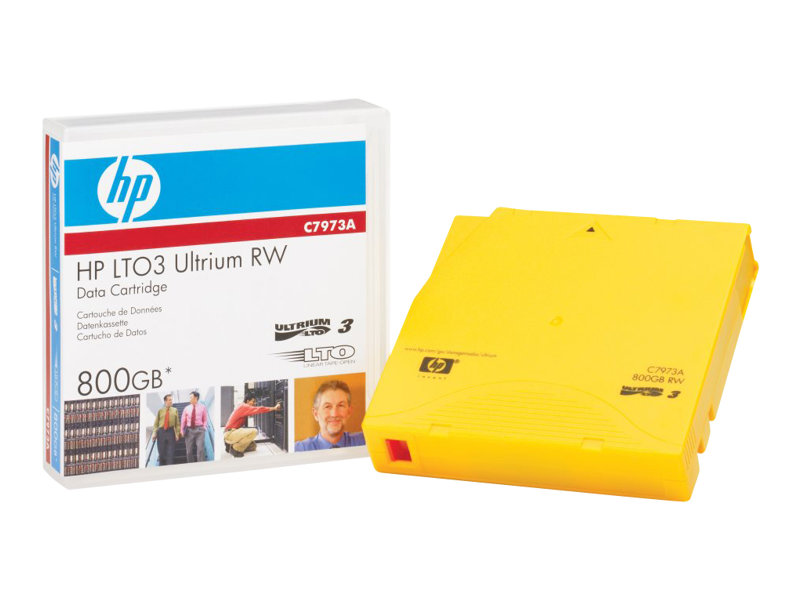 HPE LTO-3 Ultrium 800GB RW Data Tape (C7973A)