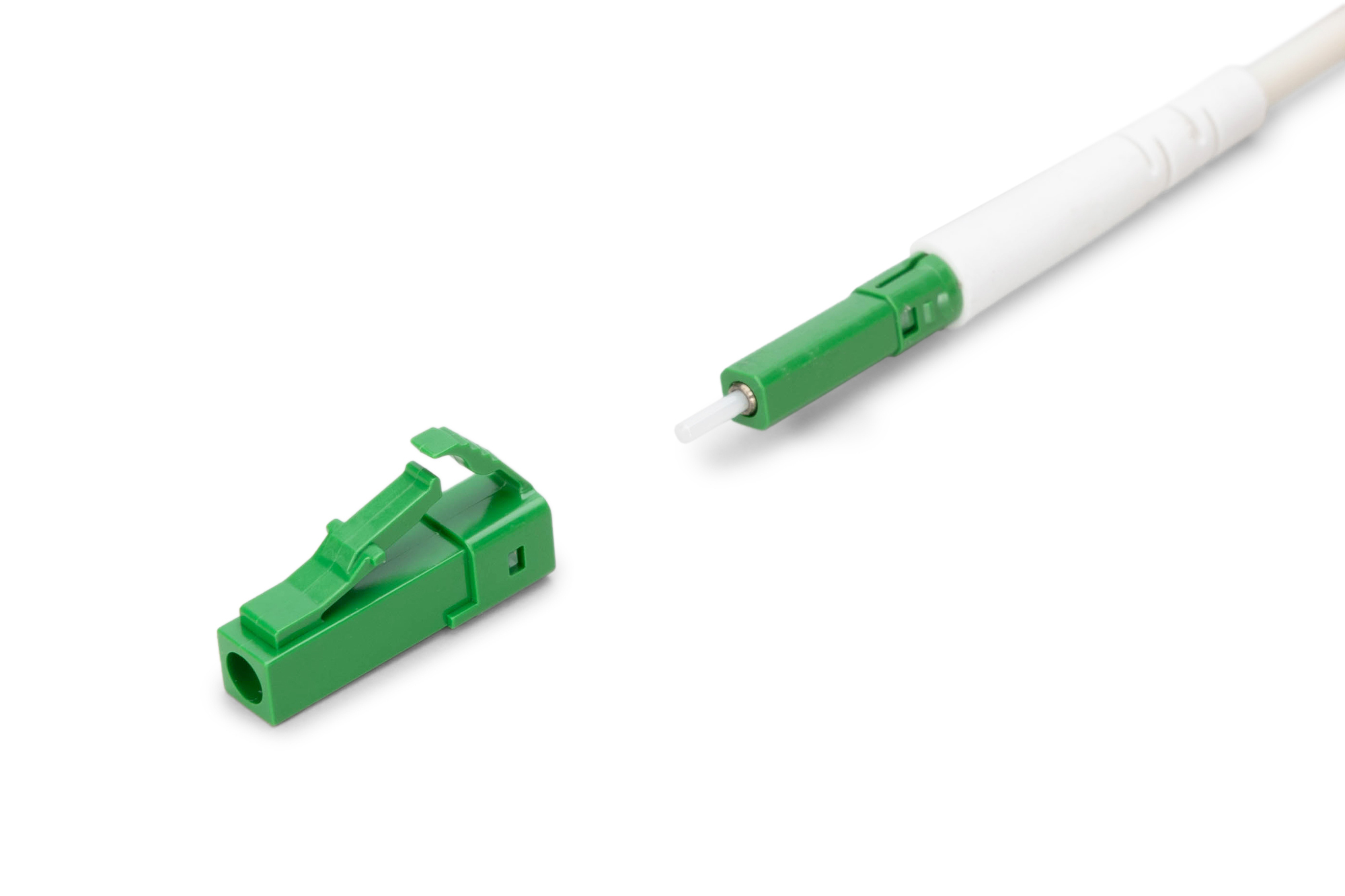 DIGITUS FTTH vorkonfektioniertes Dropkabel, einblasbar, Singlemode, 1 Faser, LC/APC, 50 m, Ansicht 3