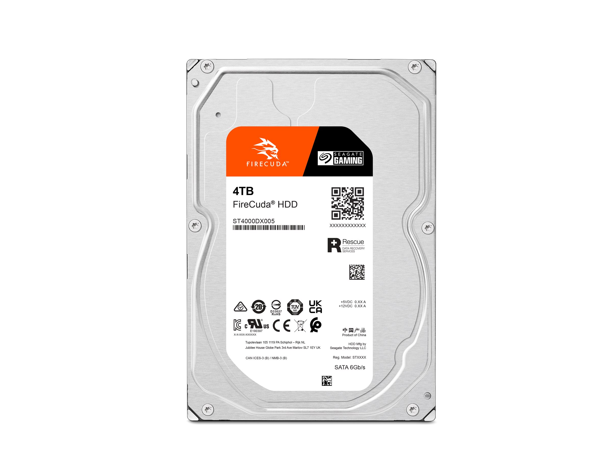 Seagate FireCuda ST4000DXA05 - Festplatte - 4 TB - intern - 3.5 (8.9 cm)