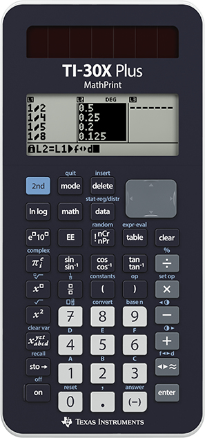 TI TI-30X Plus MathPrint - Wissenschaftlicher Taschenrechner, Ansicht 2