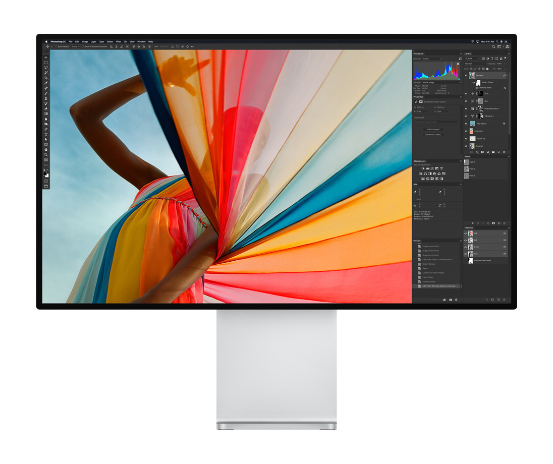 Apple Pro Display XDR - 81,3 cm (32 Zoll) - 6016 x 3384 Pixel - LED - Aluminium
