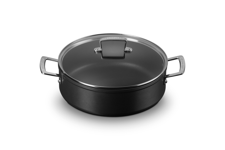 Le Creuset Schmorpfanne 28 cm schwarz, Ansicht 2