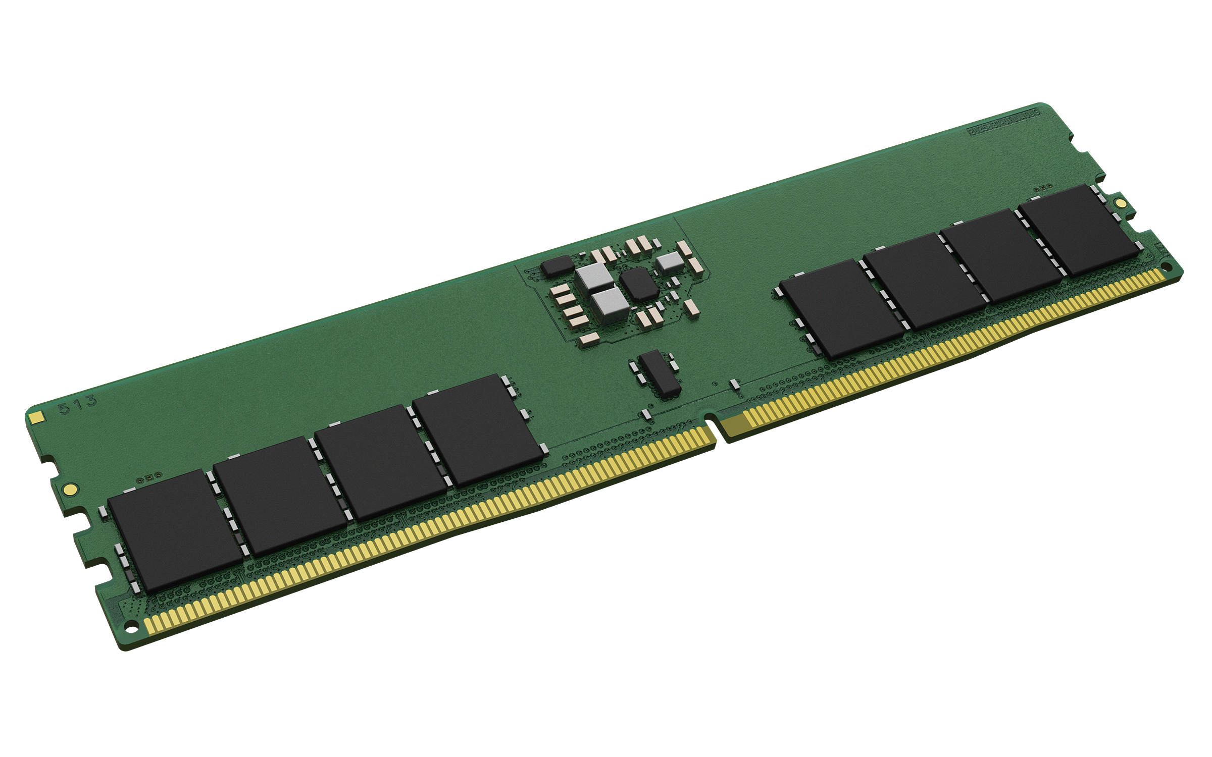 Kingston ValueRAM - DDR5 - Modul - 32 GB - DIMM 288-PIN - 3200 MHz - CL52 - 1.1 V - Single Rank, Ansicht 3
