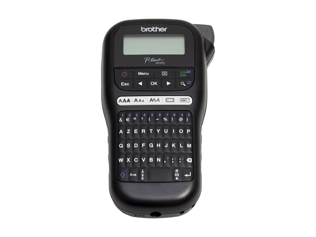 Brother P-Touch PT-H110 - Beschriftungsgerät - s/w - Thermotransfer - Rolle (1,2 cm)