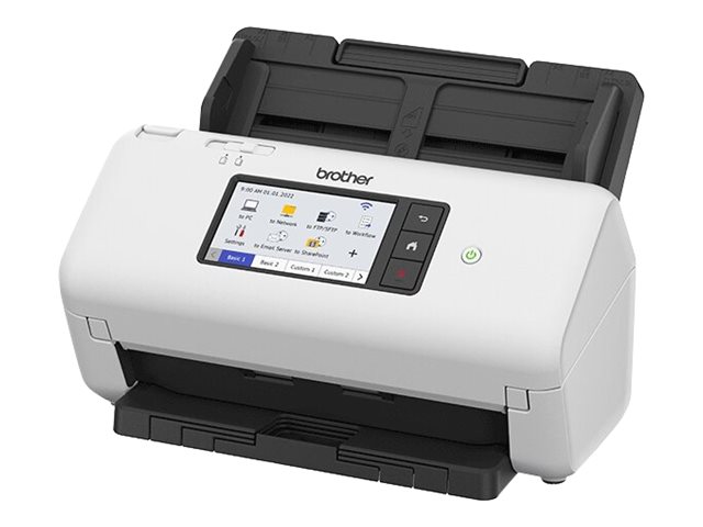 Brother ADS-4700W - Dokumentenscanner - Dual-CIS - Duplex - A4 - 600 dpi x 600 dpi - bis zu 40 Seiten/Min. (einfarbig)