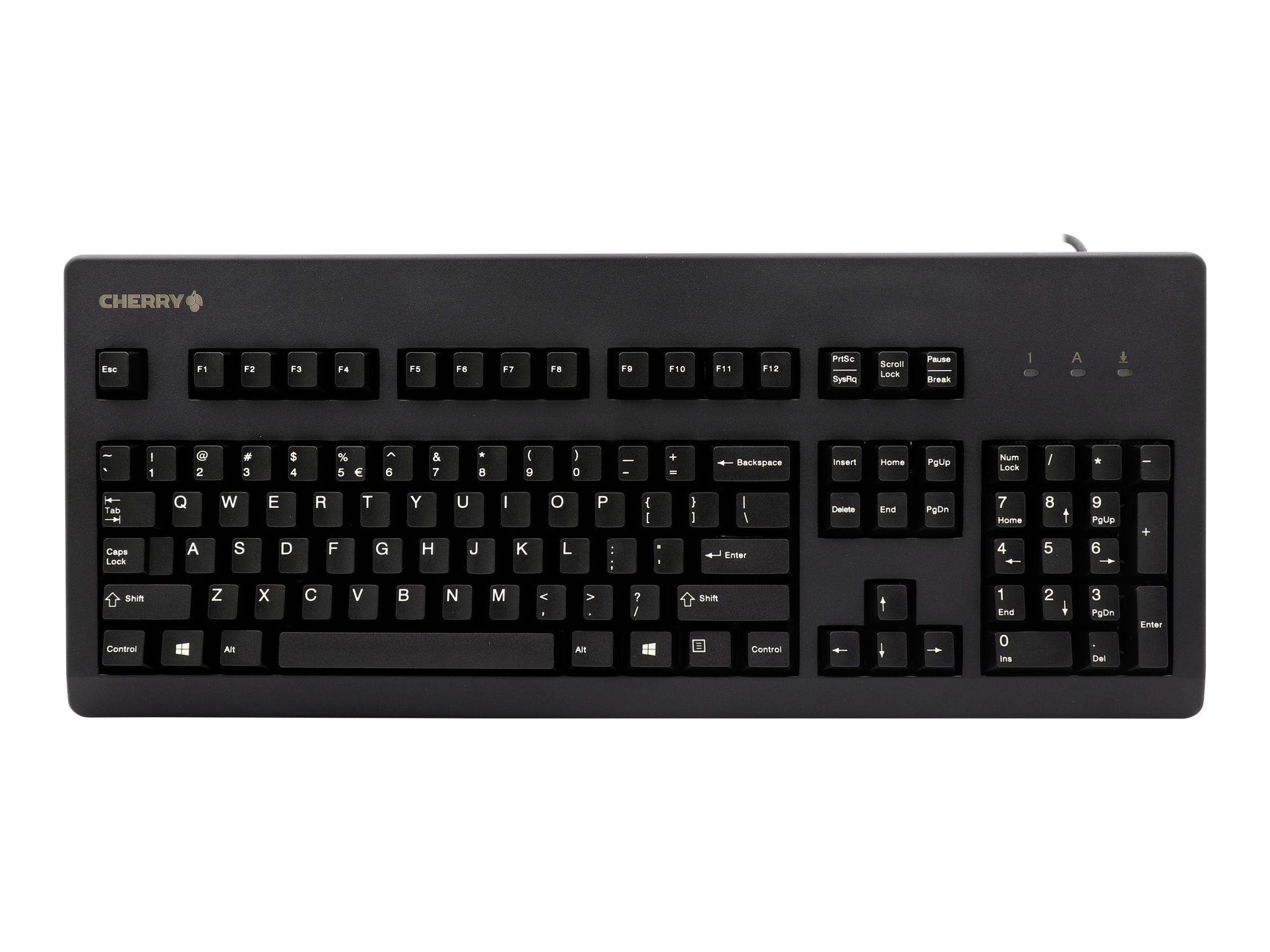 Cherry G80-3000 - Tastatur - PS2 USB - USA