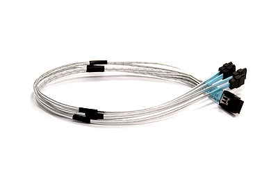 Supermicro CBL-0116L - SATA- / SAS-Kabel - Überkreuzung - 4-Lane - Mini SAS (SFF-8087), Ansicht 2
