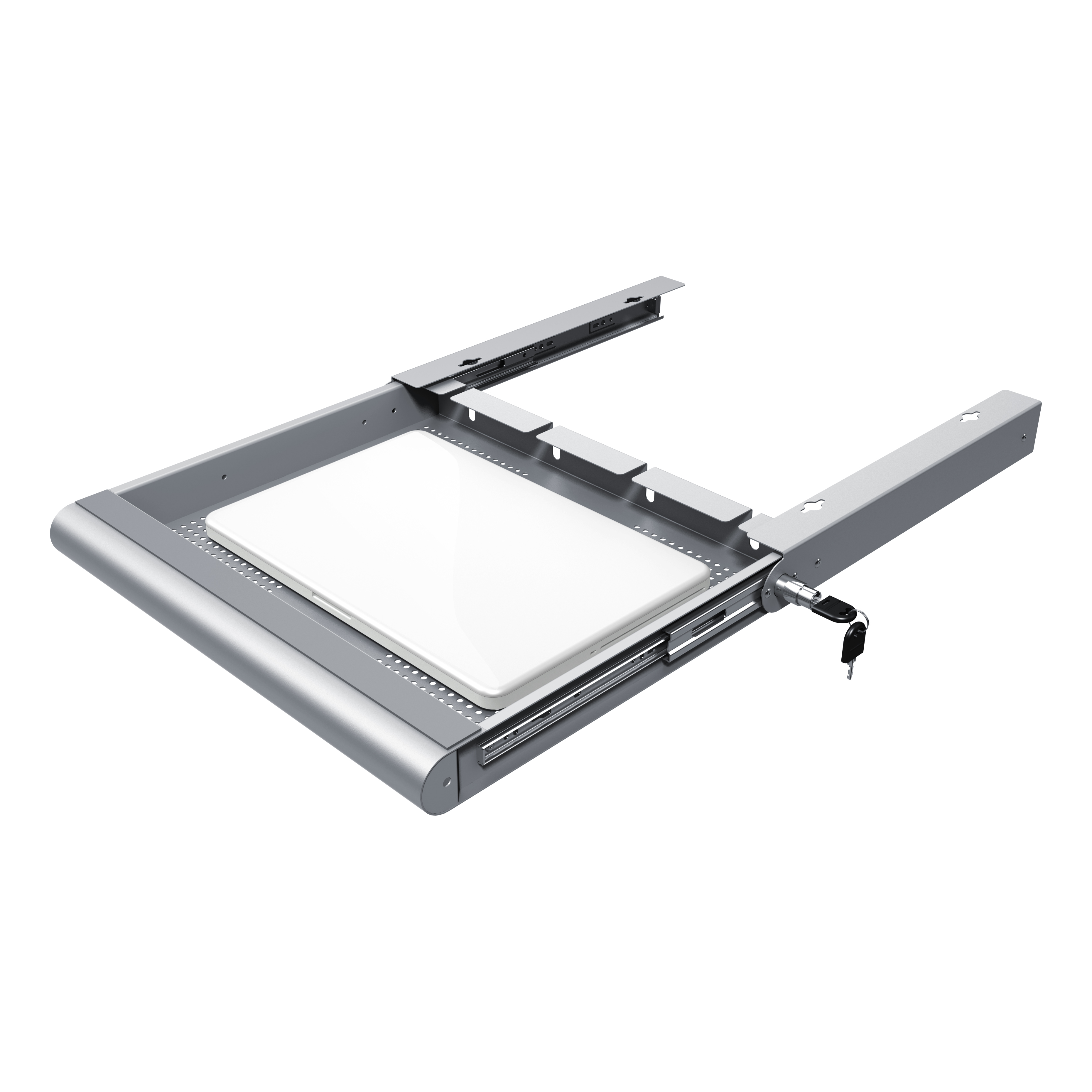 Dataflex Notebook-Sicherheitsfach - Silber, Ansicht 4