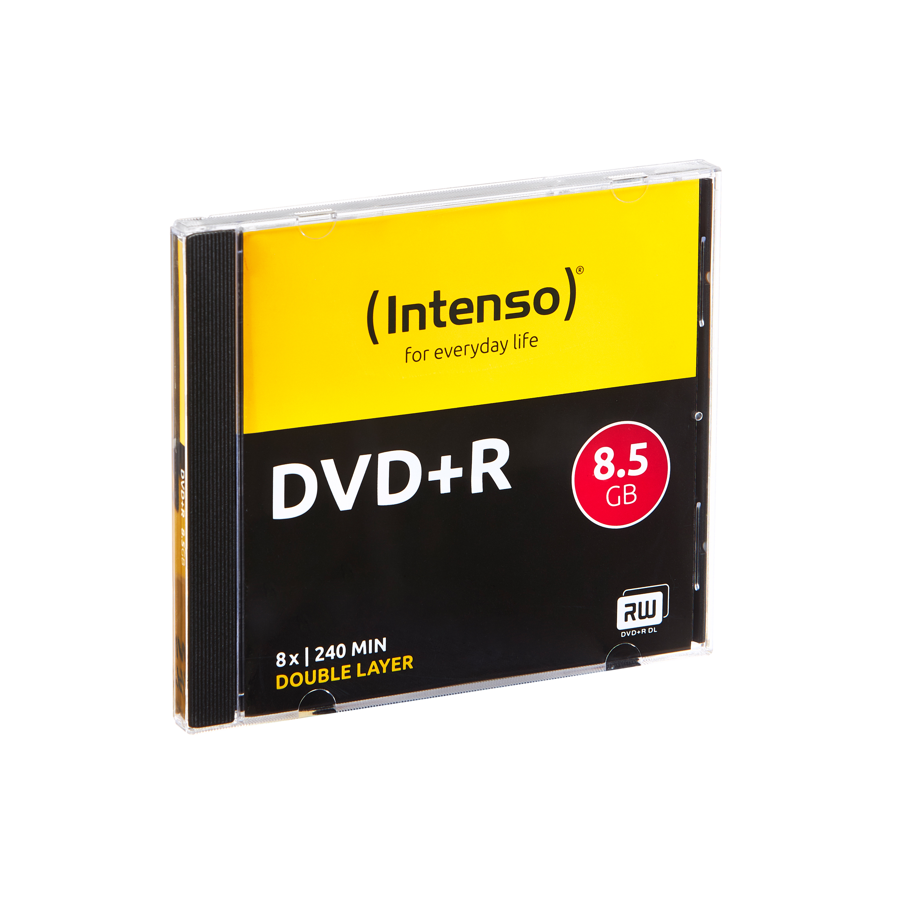 Intenso 5 x DVD+R DL - 8.5 GB 8x - Jewel Case (Schachtel), Ansicht 2