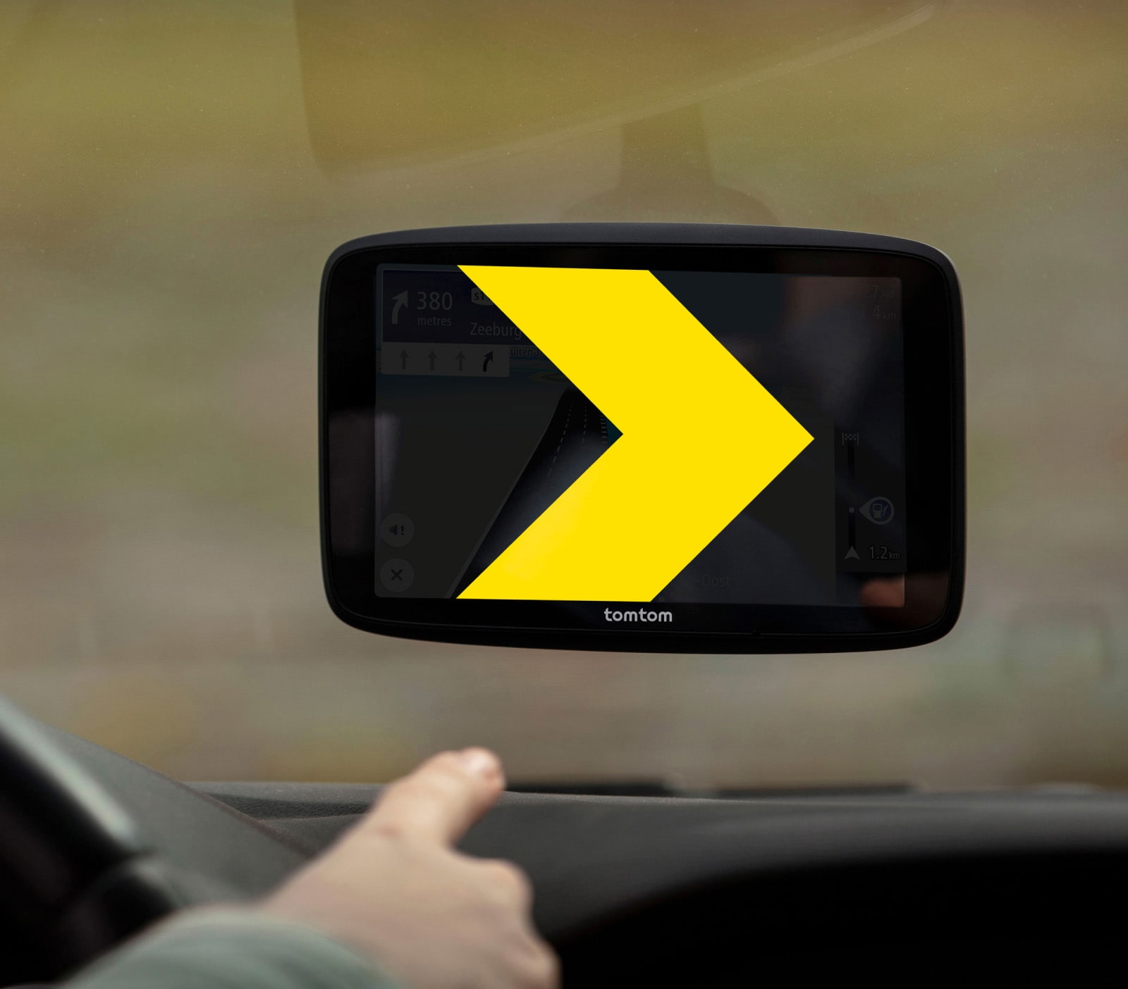 TomTom GO Superior - GPS-Navigationsgerät - Kfz, Ansicht 2