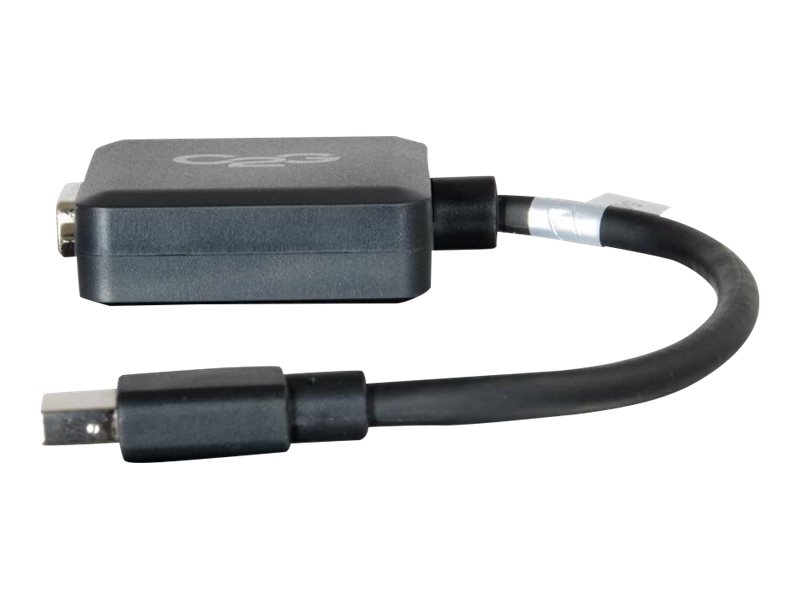C2G 20cm Mini DisplayPort to VGA Adapter - Thunderbolt to VGA Converter MF - Black - VGA-Adapter - Mini DisplayPort (M)