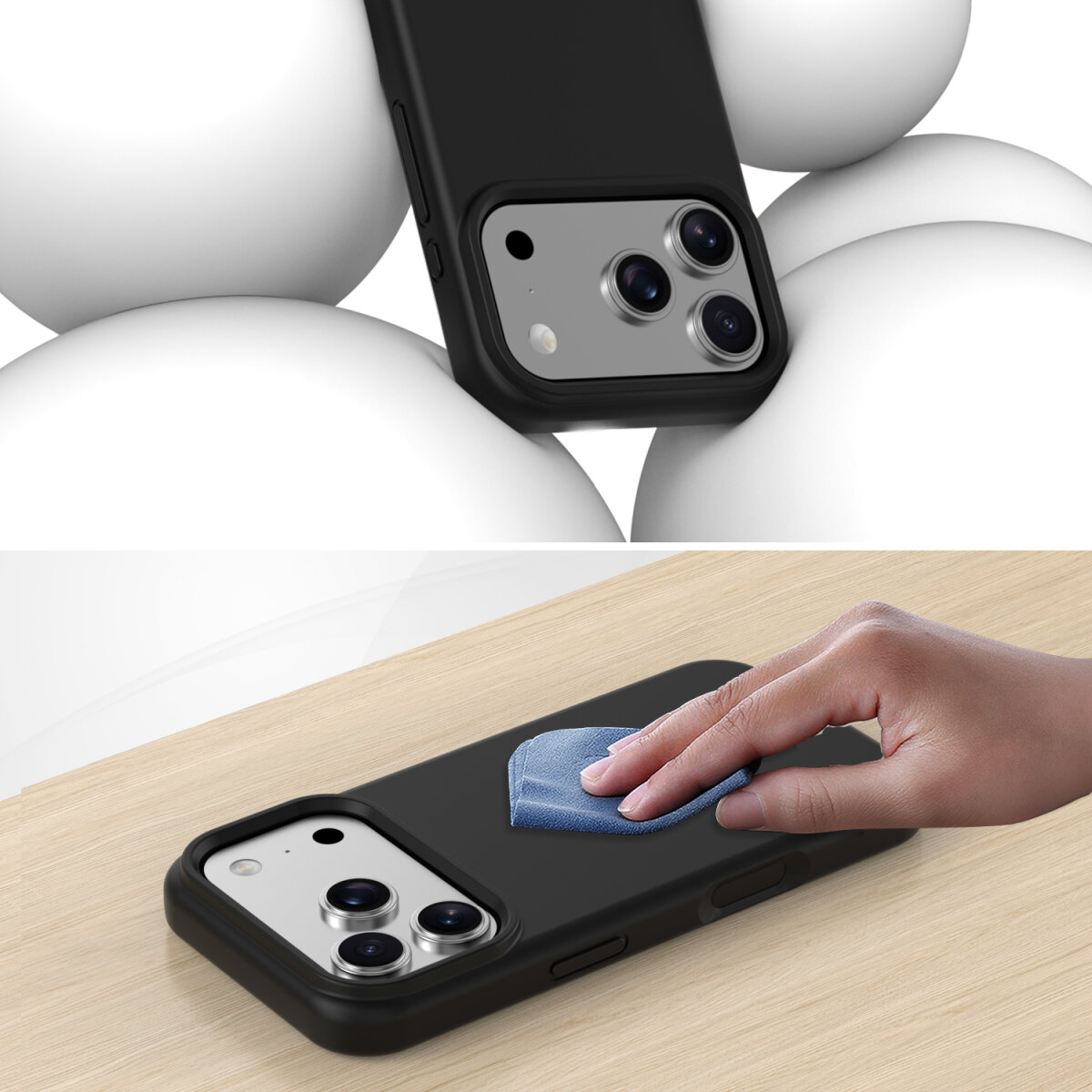 4smarts Silikon Case Cupertino für Apple iPhone 17 Pro Max, Ansicht 4