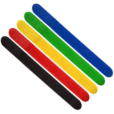 MEDIARANGE MRCS302 - Kabelbinder mit Klettverschluss - Nylon - Schwarz - Blau - Grün - Rot - Gelb - 215 mm - 16 mm, Ansicht 3