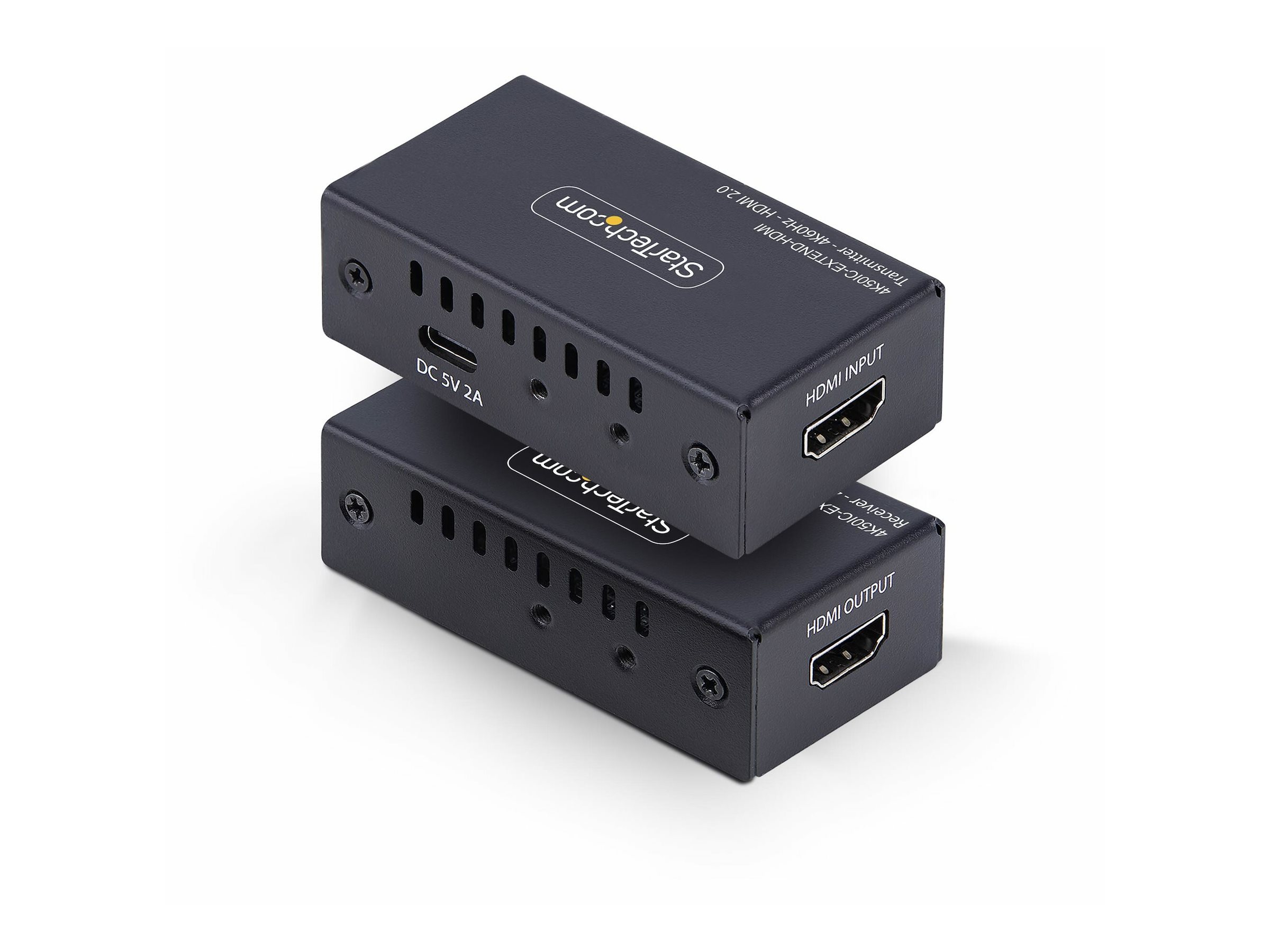StarTech.com HDMI Extender Over CAT5e6 Kit 4K 60Hz Up to 200ft (60m)