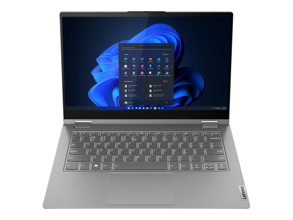 Lenovo ThinkBook 14s Yoga G2 IAP 21DM - Flip-Design - Intel Core i7 1255U / 1.7 GHz - Win 11 Pro - Iris Xe Graphics - 16 GB RAM