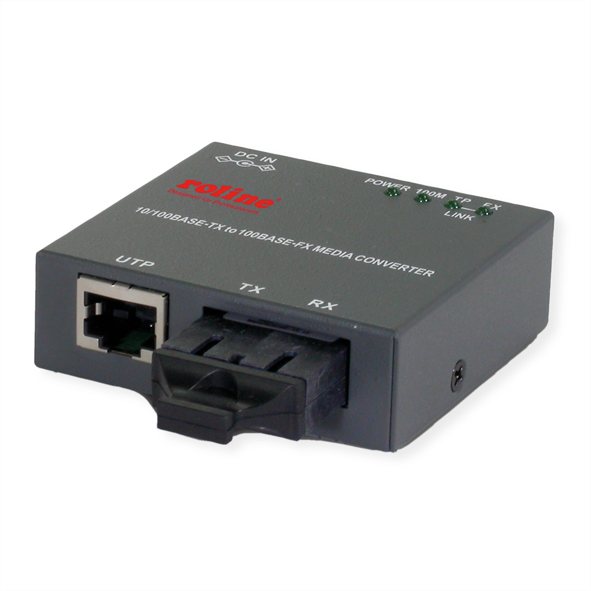 ROLINE Konverter 10/100 RJ45/SC kompakt - Converter - 0,1 Gbps, Ansicht 2