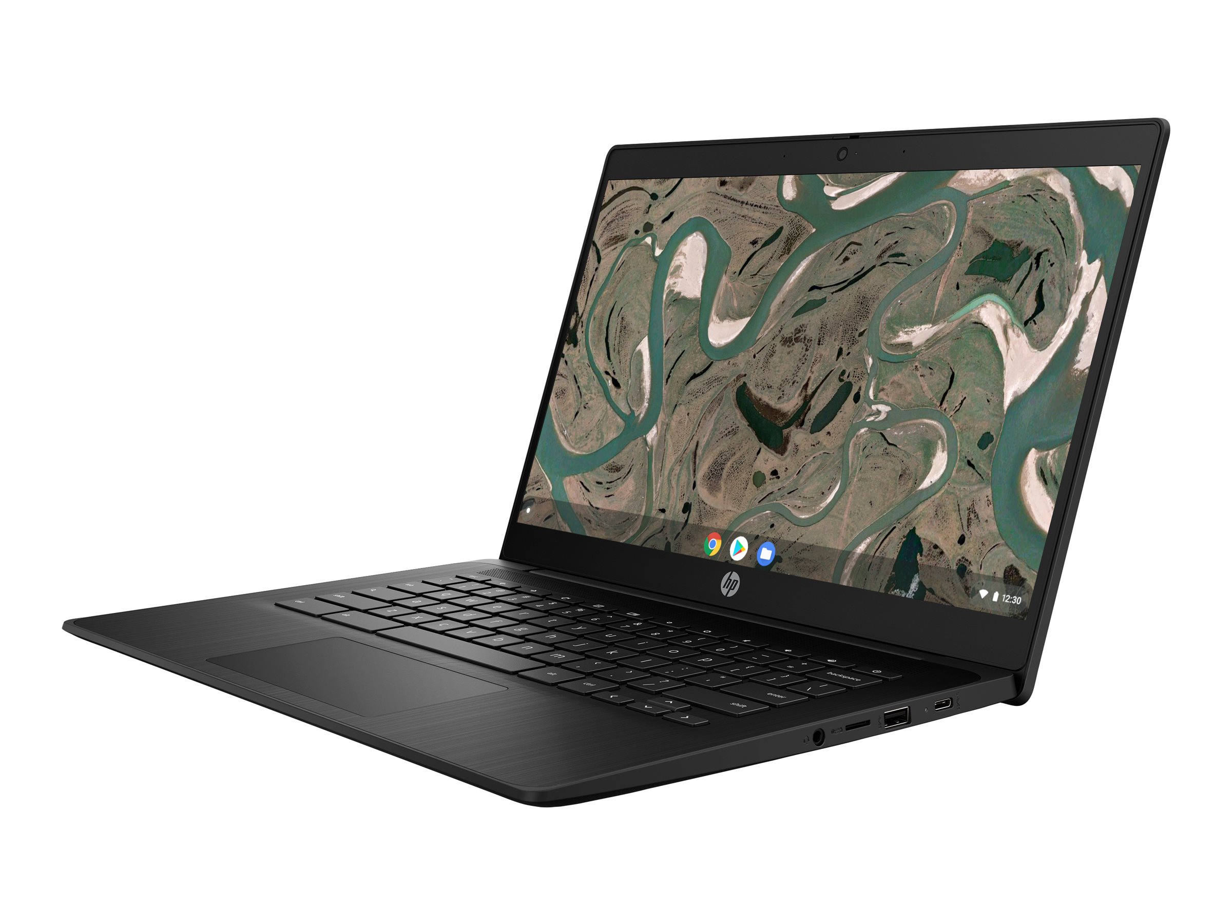 HP Chromebook 14 G7 - Intel Celeron N5100 / 1.1 GHz - Chrome OS - UHD Graphics - 4 GB RAM - 64 GB eMMC - 35.6 cm (14")
