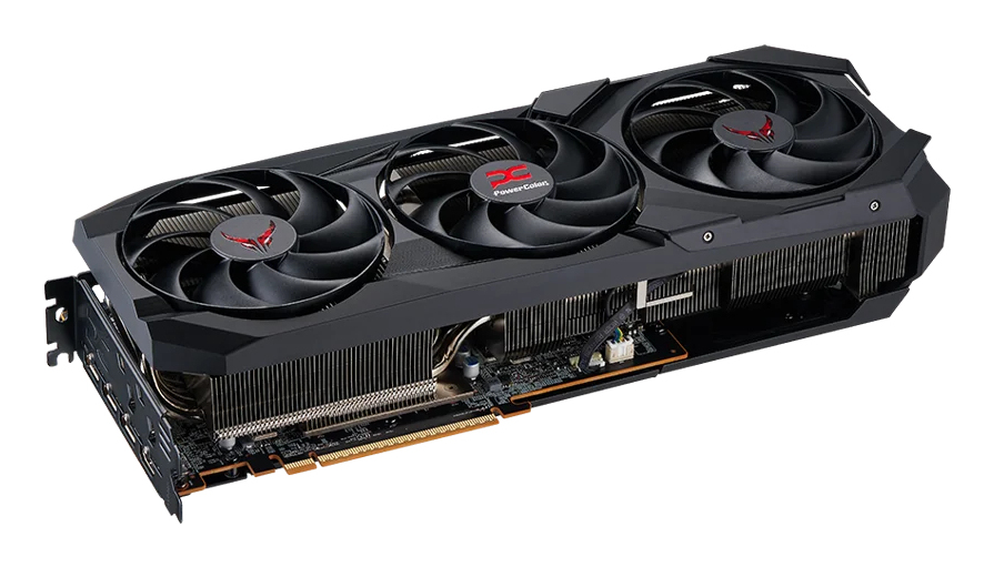 PowerColor RX 9070 XT 16GB PowerColor Red Devil OC GDDR6 3Fan - 16.384 MB - GDDR6, Ansicht 2