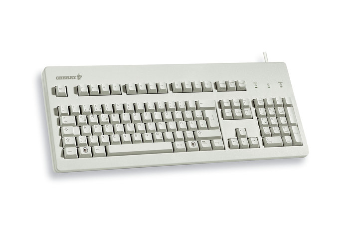 Cherry G80-3000 - Tastatur - PS/2, USB - TL: Deutsch, QWERTZ, Ansicht 2