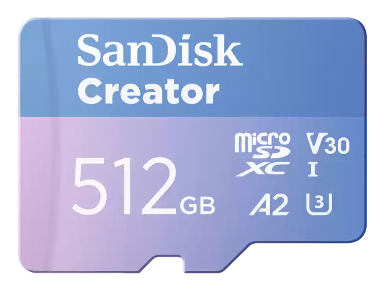 SanDisk Creator - Flash-Speicherkarte (microSDXC-an-SD-Adapter inbegriffen), Ansicht 4