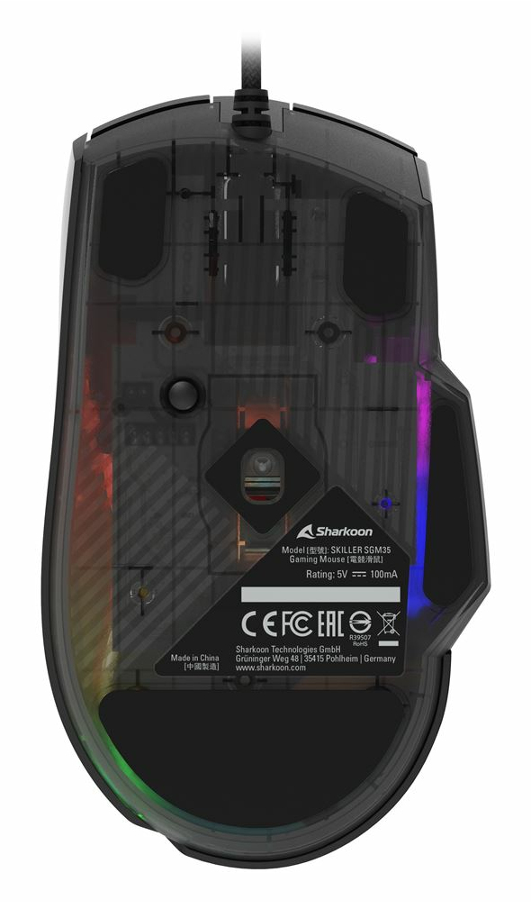 Sharkoon SKILLER SGM35 Black, Ansicht 4