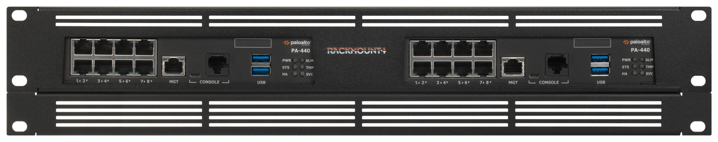Rackmount.IT RM-IT Rack Mount Kit for Palo Alto PA-440 - PA-450 - PA-460 two appliances one, Ansicht 4