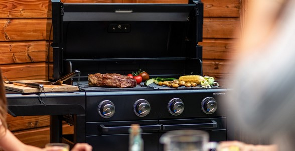 Camping Gaz Campingaz 4 Series Classic 4 Series Onyx S 37386 - 15,9 W - Grill - Gas - 4 Zone(n) - 720 x 460 mm - Wagen, Ansicht 3