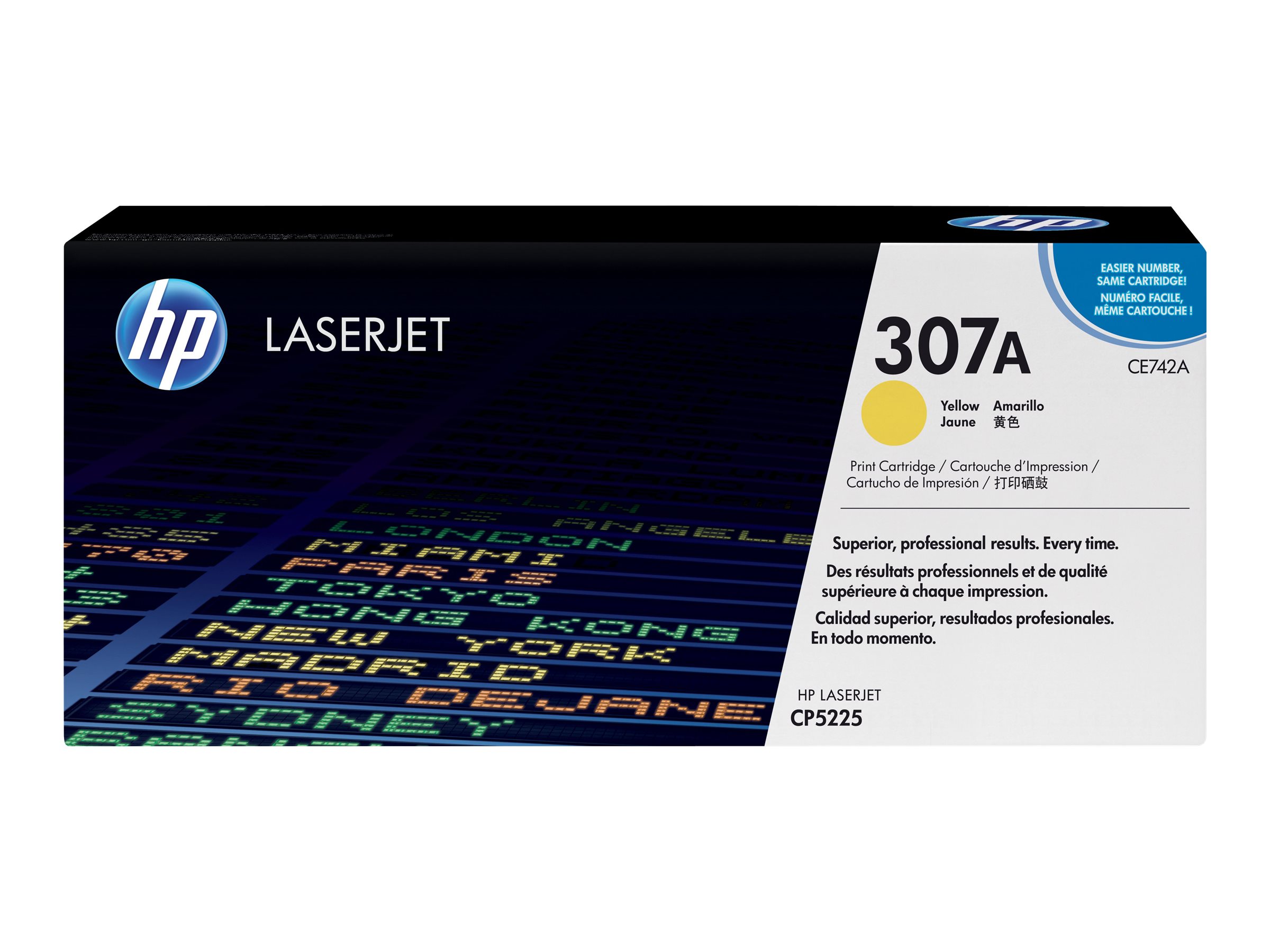 HP 307A - Gelb - Original - LaserJet (CE742A)