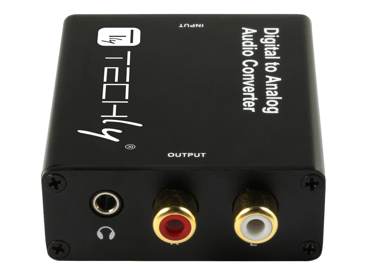 IC Intracom TECHly - Digital-Analog-Audiowandler - Schwarz, Ansicht 4