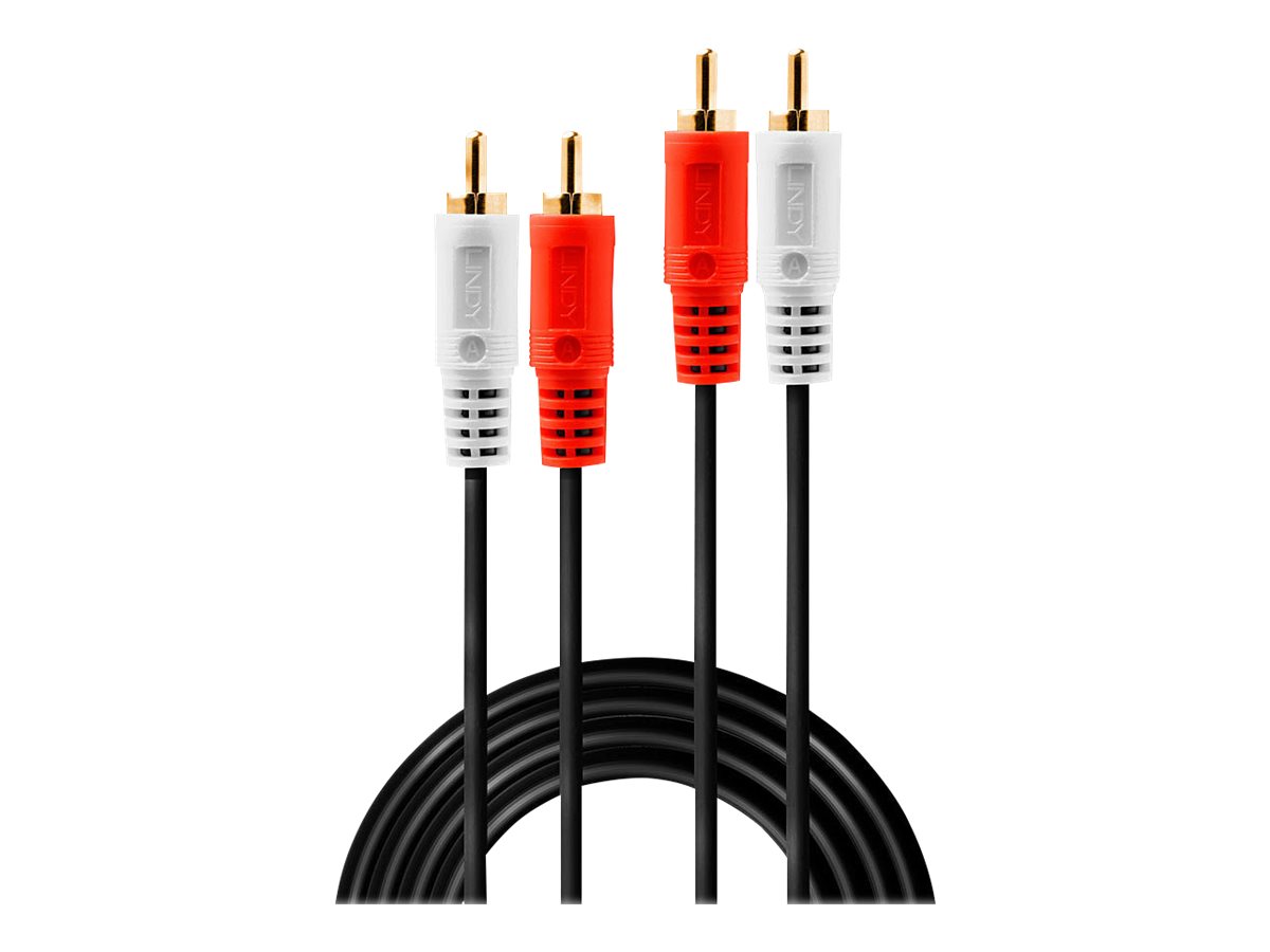 Lindy Premium - Video-  Audiokabel - RCA x 2 (M)